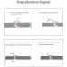 3Chome Metal Strap Compatible with Xiaomi Mi Band 6 / Mi Band 5/ Mi Band 4 / Mi Band 3, Smart Watch Wristbands Replacement Accessories 3Chome Metal Strap Compatible with Xiaomi Mi Band 6 / Mi Band 5/ Mi Band 4 / Mi Band 3, Smart Watch Wristbands Replacement Accessories